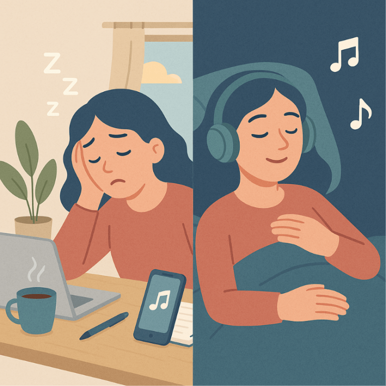 白天嗜睡怎麼辦？音樂助眠是否有效？