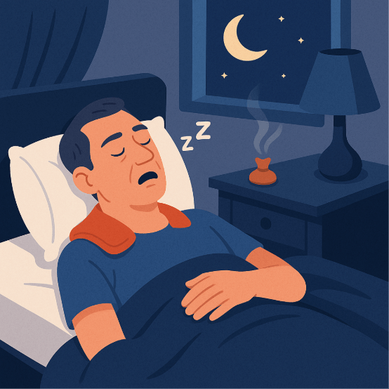 睡眠呼吸中止症怎麼辦?熱敷放鬆是否有效?