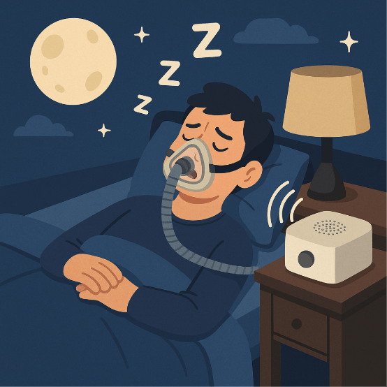 睡眠呼吸中止症怎麼辦？白噪音助眠是否有效？